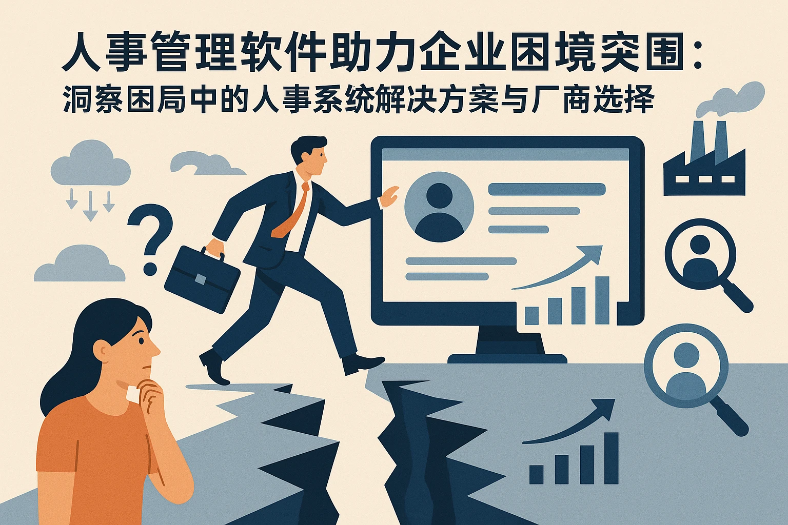 人事管理软件助力企业困境突围：洞察困局中的人事系统解决方案与厂商选择