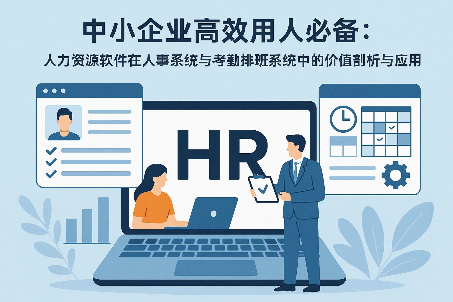 中小企业高效用人必备：人力资源软件在人事系统与考勤排班系统中的价值剖析与应用演示