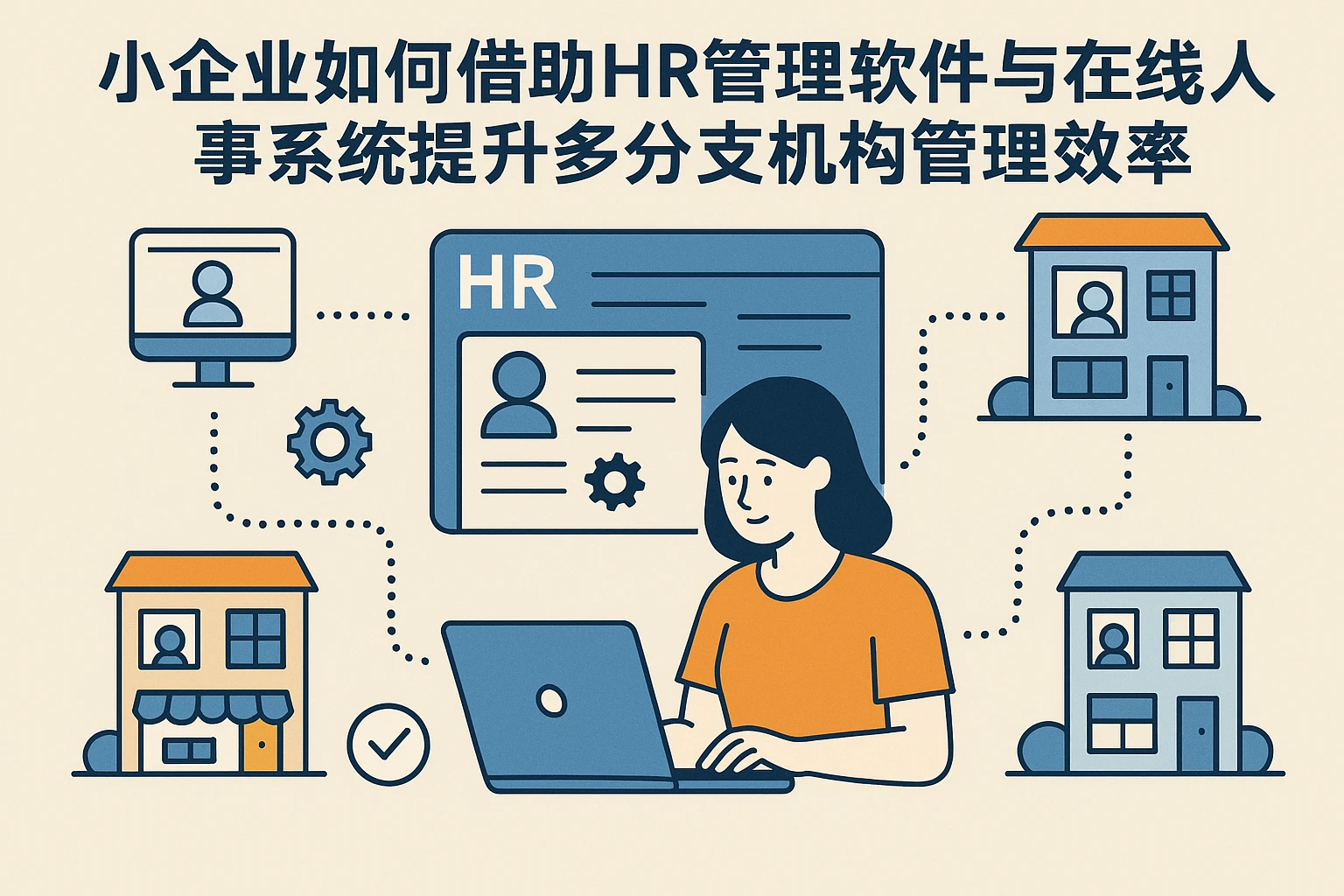 小企业如何借助HR管理软件与在线人事系统提升多分支机构管理效率