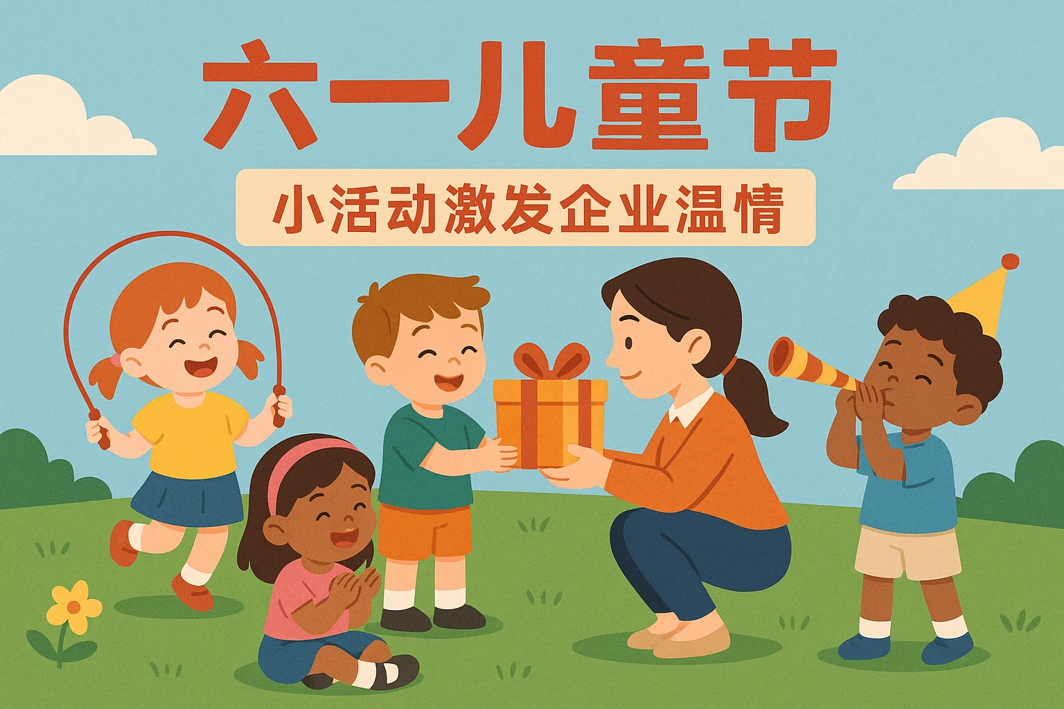 六一儿童节小活动激发企业温情