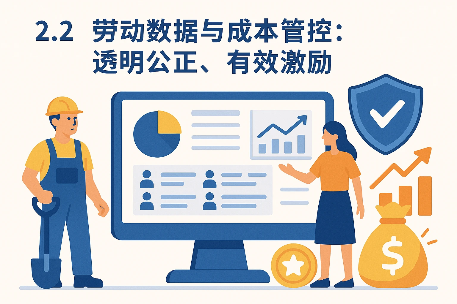 2.2 劳动数据与成本管控：透明公正、有效激励
