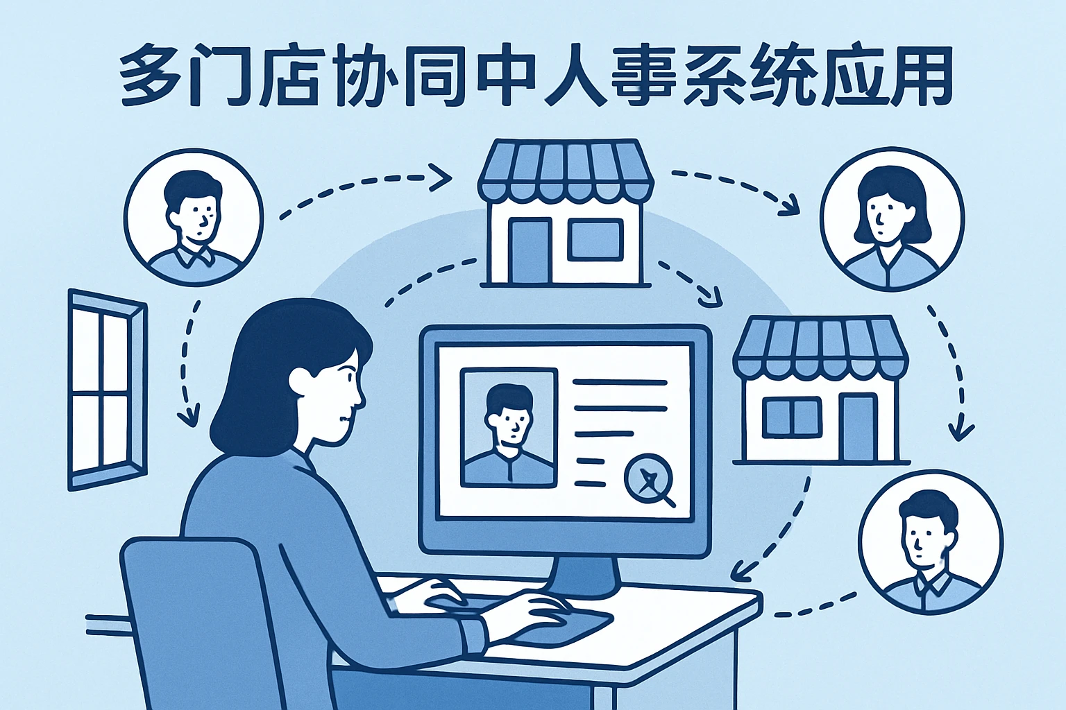 多门店协同中的人事系统应用