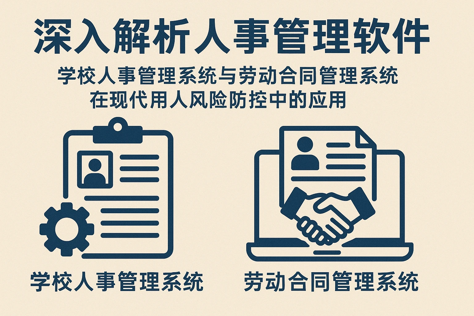 深入解析人事管理软件，学校人事管理系统与劳动合同管理系统在现代用人风险防控中的应用