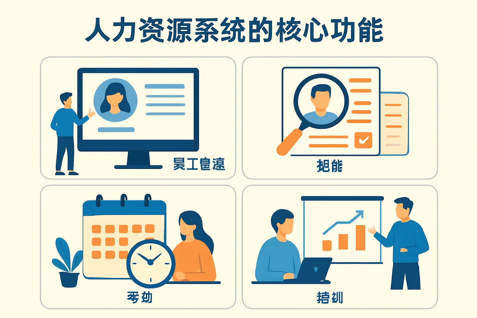人力资源系统的核心功能