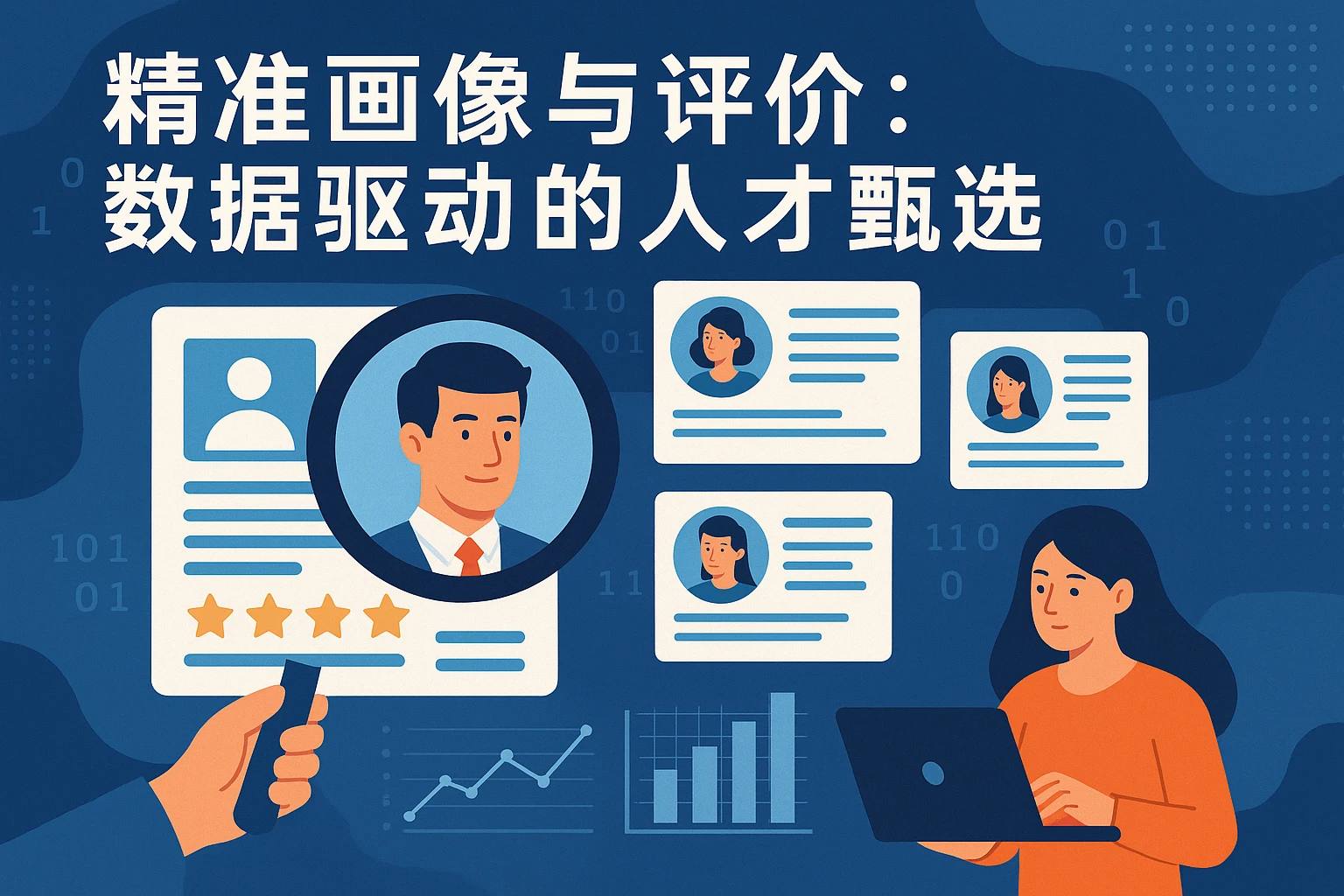 精准画像与评价：数据驱动的人才甄选