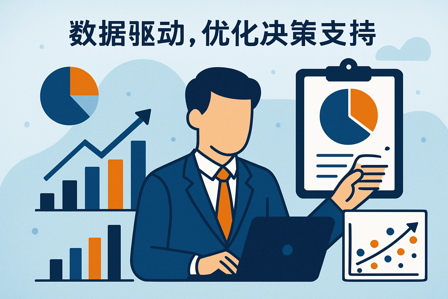 数据驱动，优化决策支持
