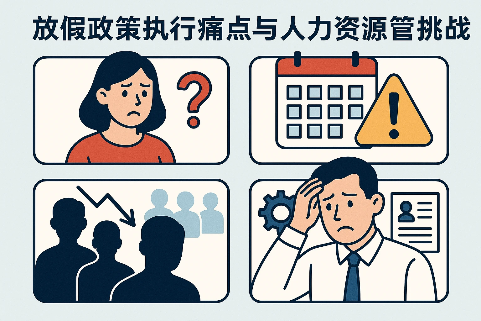 放假政策执行痛点与人力资源管理挑战