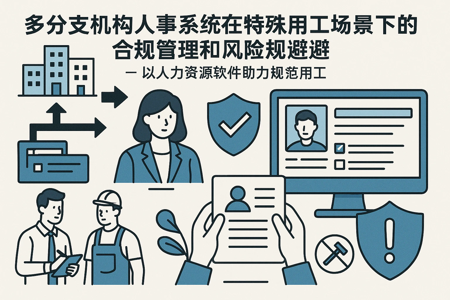 多分支机构人事系统在特殊用工场景下的合规管理和风险规避——以人力资源软件助力规范用工