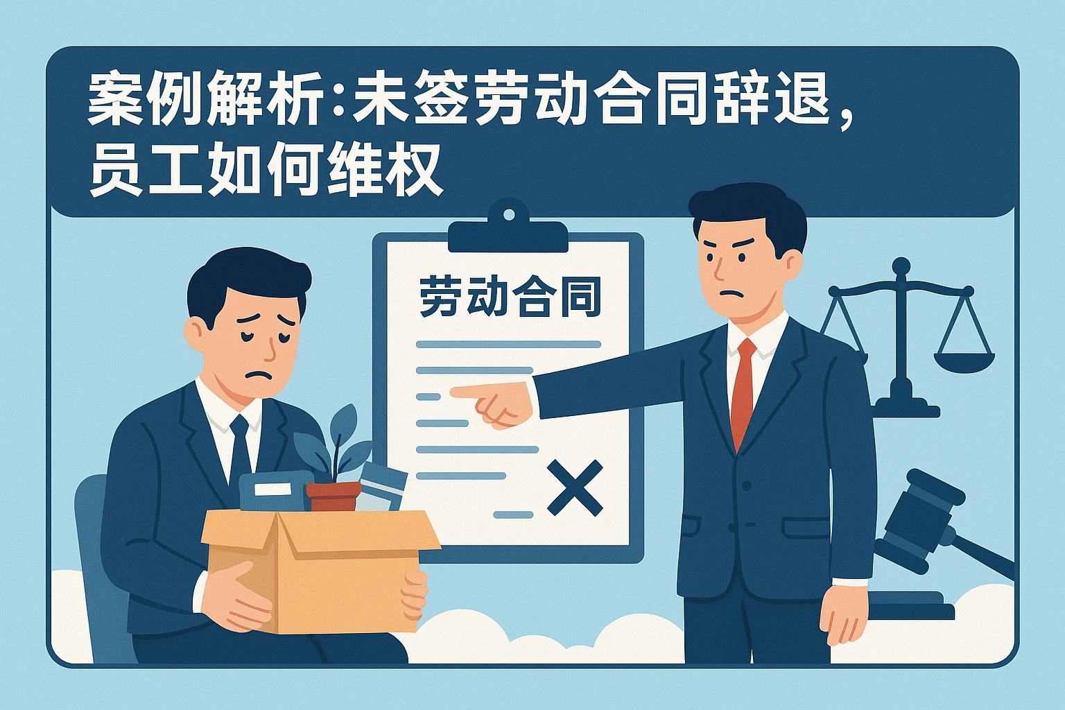 案例解析：未签劳动合同辞退，员工如何维权