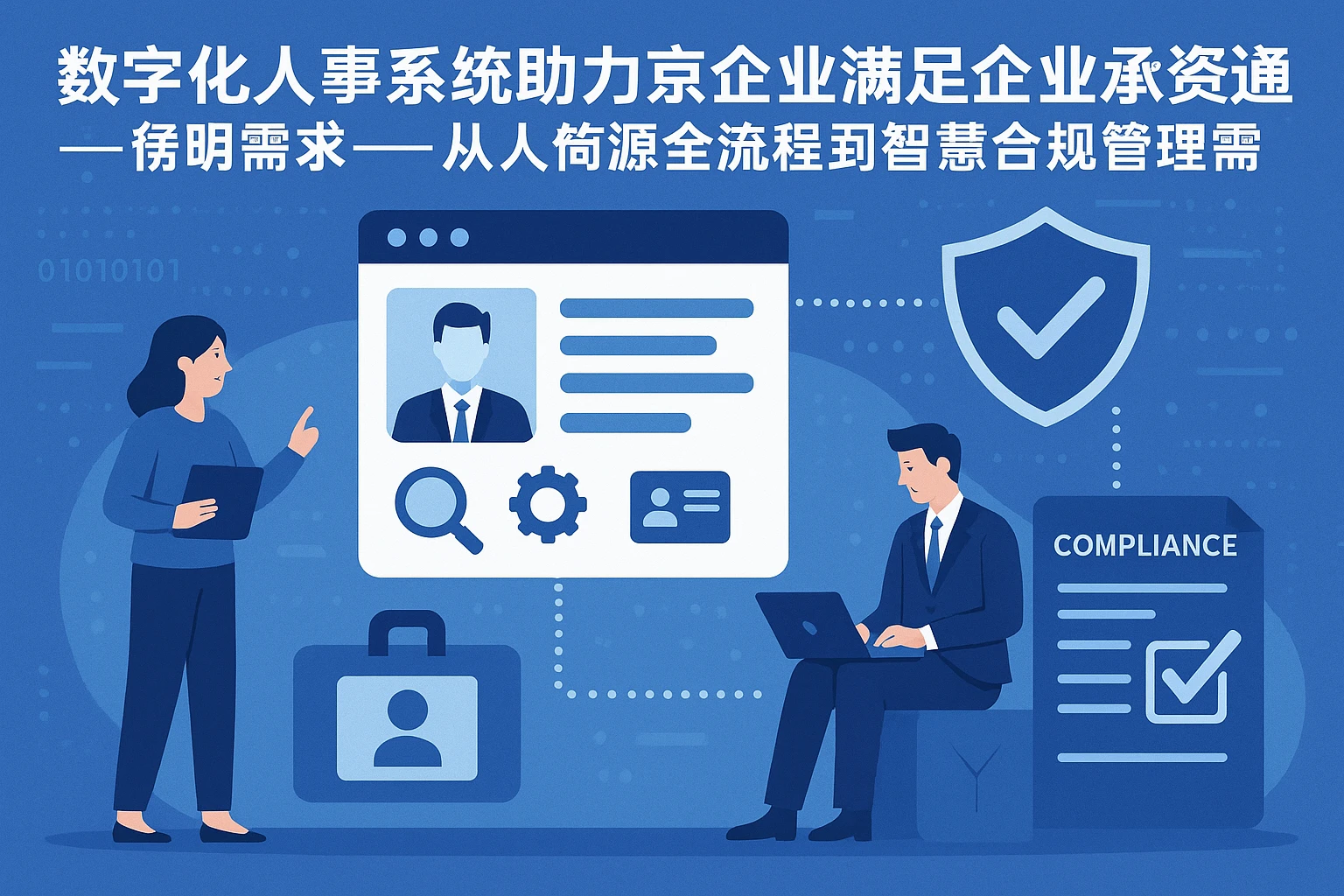 数字化人事系统助力北京企业满足企业合规证明需求——从人力资源全流程系统到智慧合规管理