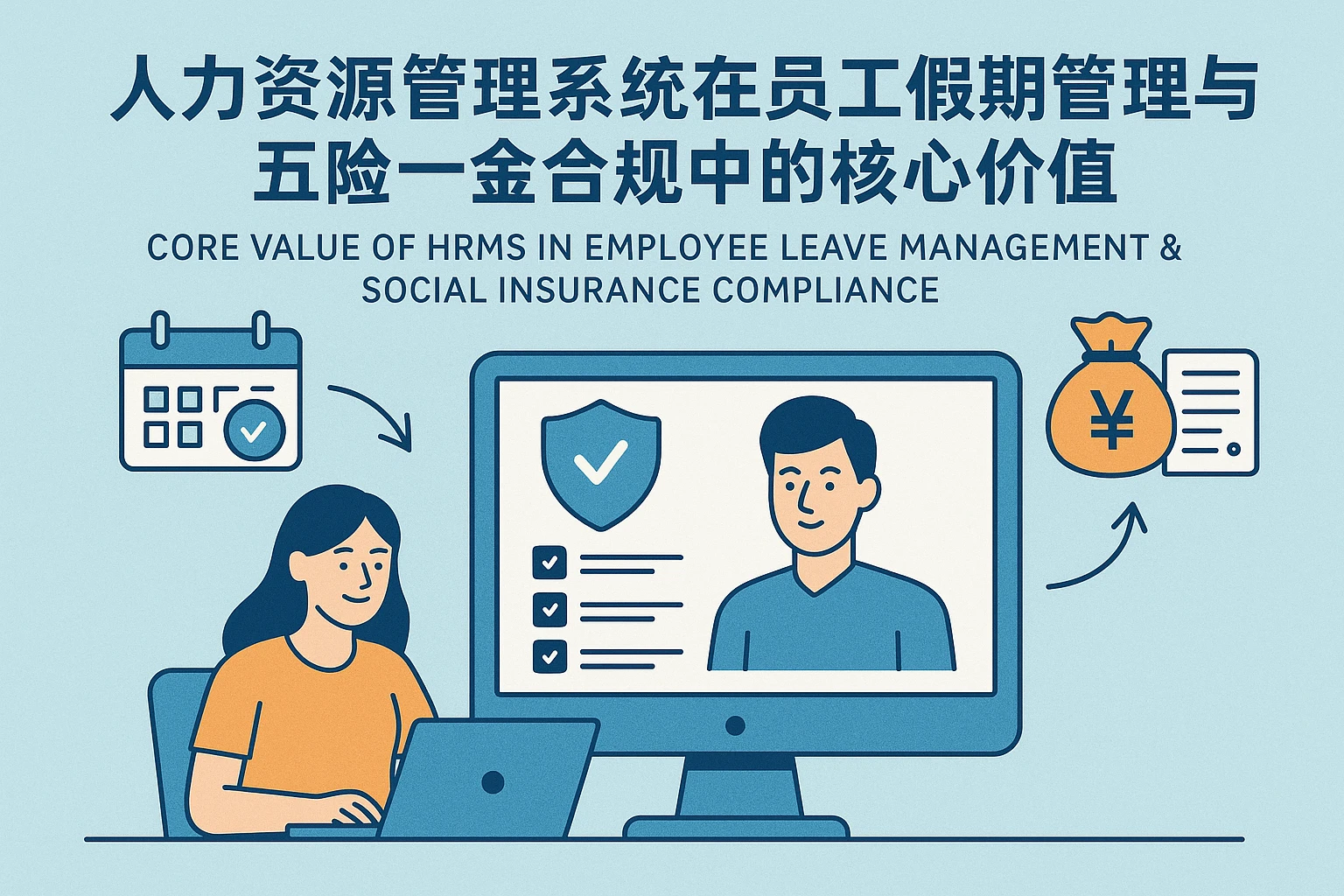 人力资源管理系统在员工假期管理与五险一金合规中的核心价值