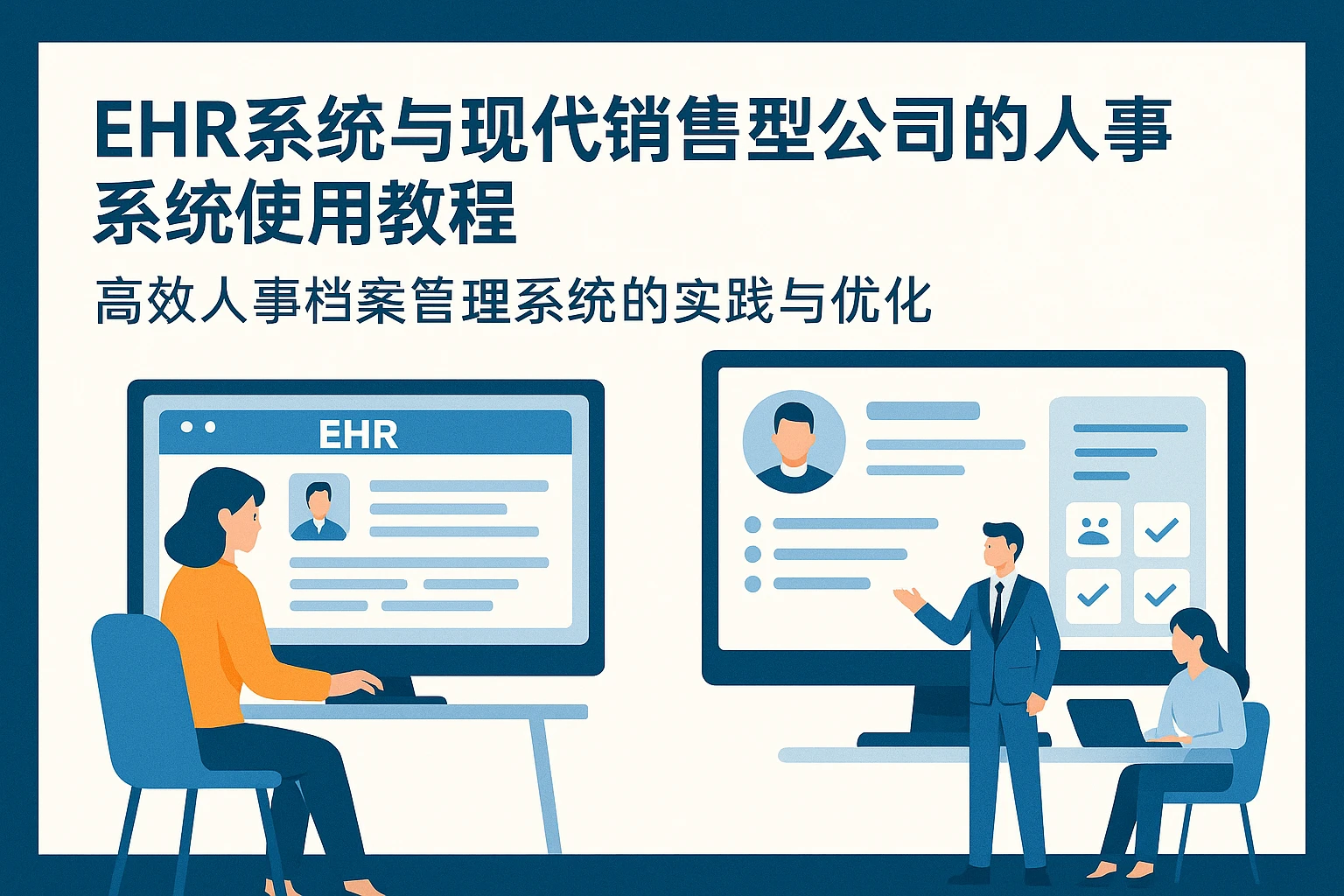 EHR系统与现代销售型公司的人事系统使用教程——高效人事档案管理系统的实践与优化