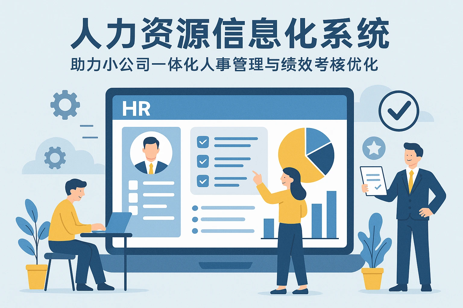 人力资源信息化系统助力小公司一体化人事管理与绩效考核优化