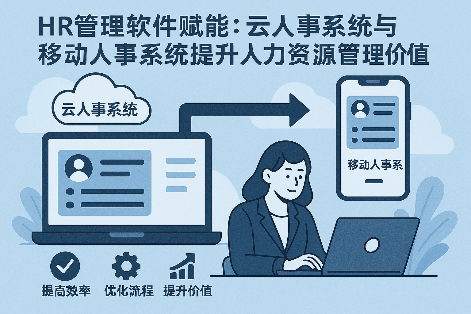 HR管理软件赋能：云人事系统与移动人事系统提升人力资源管理价值