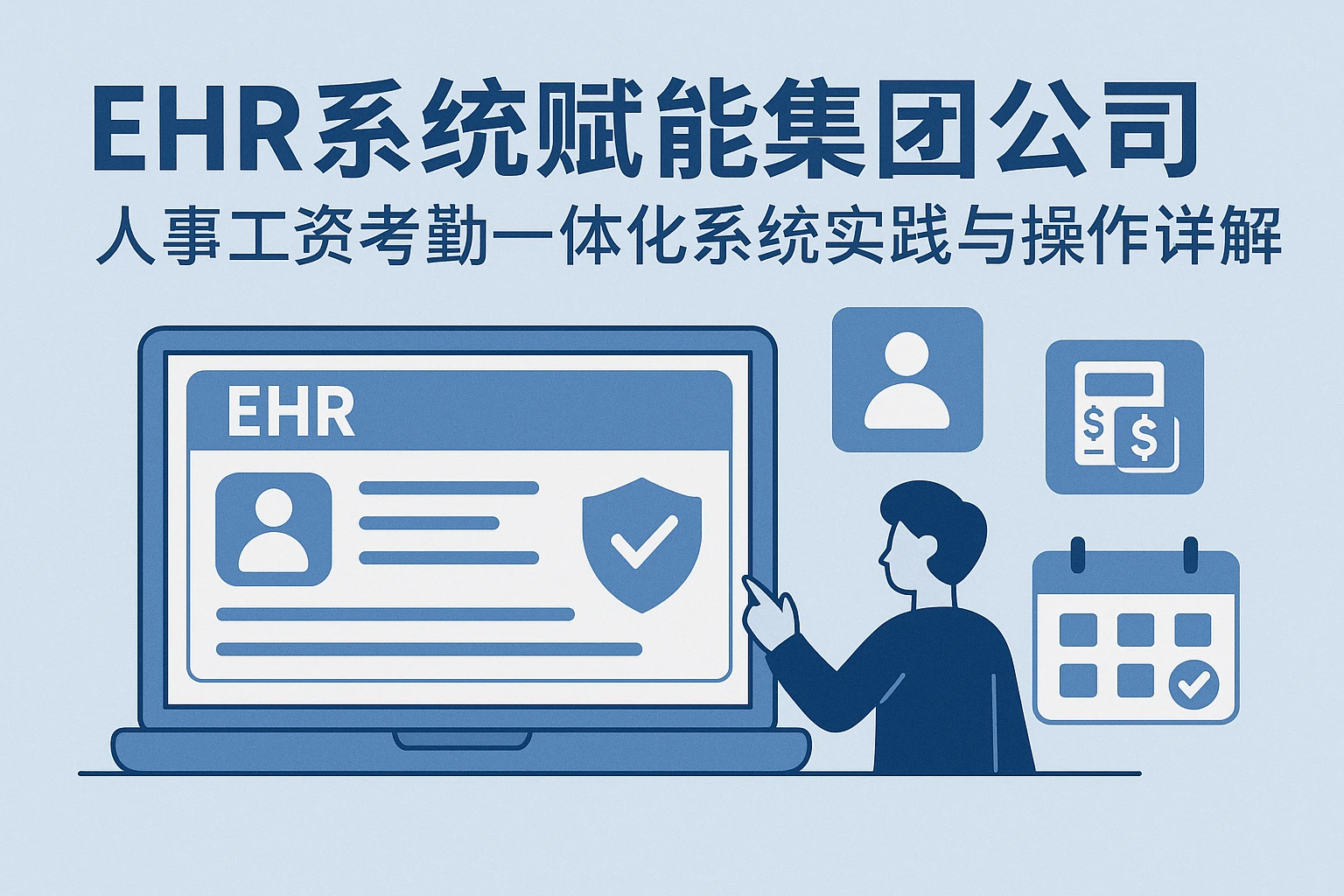 EHR系统赋能集团公司：人事工资考勤一体化系统实践与操作详解