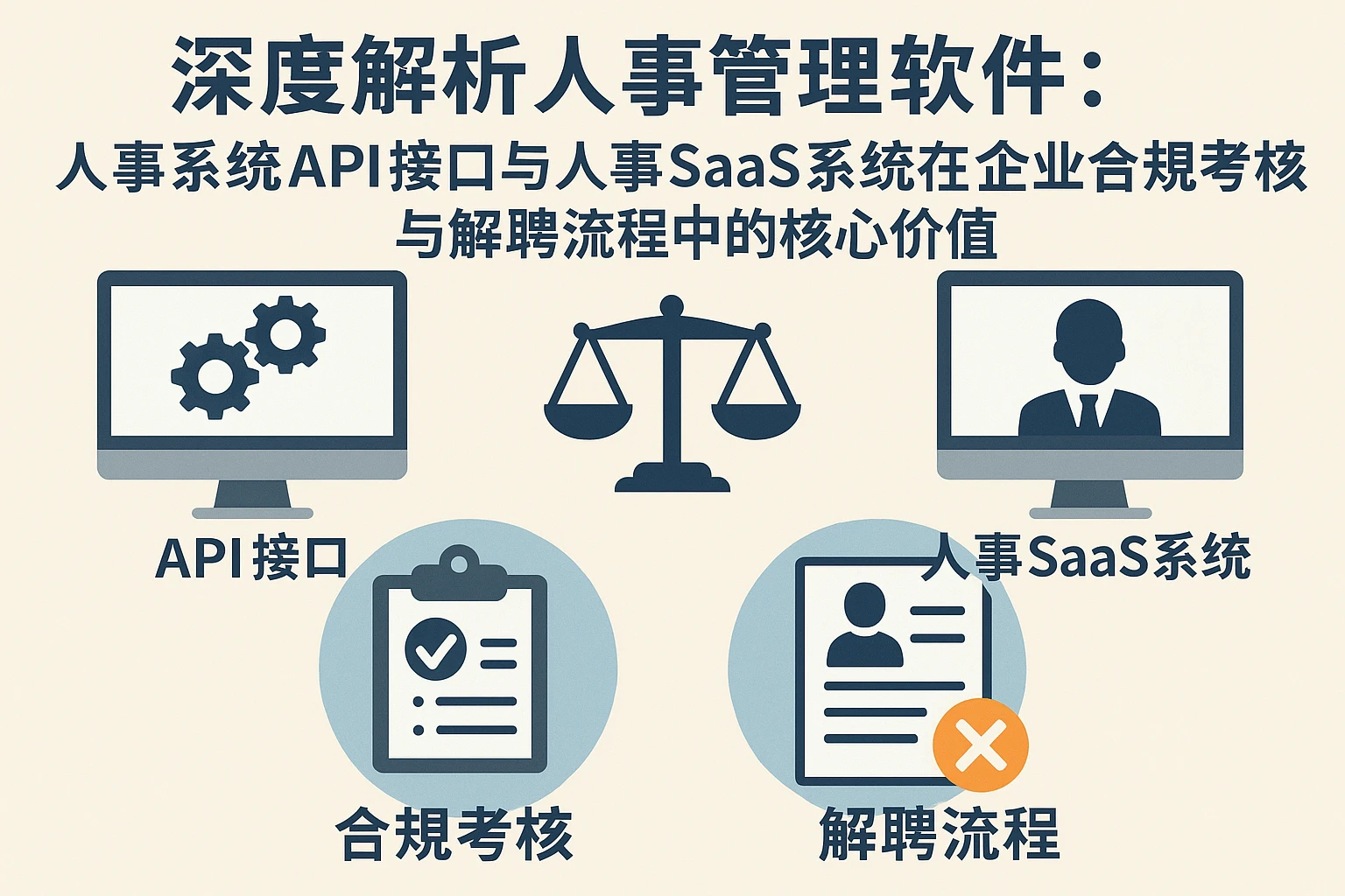 深度解析人事管理软件：人事系统API接口与人事SaaS系统在企业合规考核与解聘流程中的核心价值