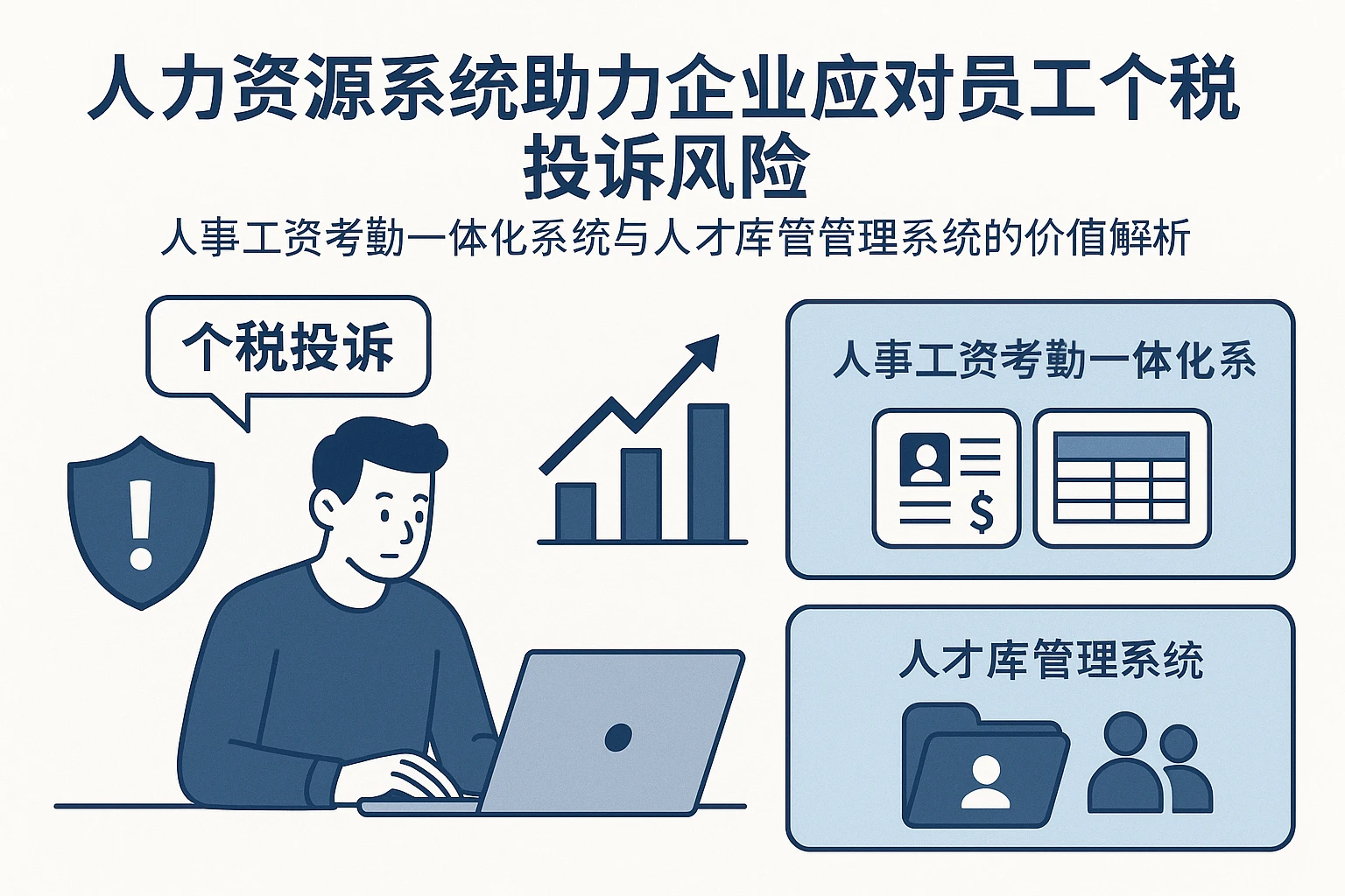 人力资源系统助力企业应对员工个税投诉风险——人事工资考勤一体化系统与人才库管理系统的价值解析
