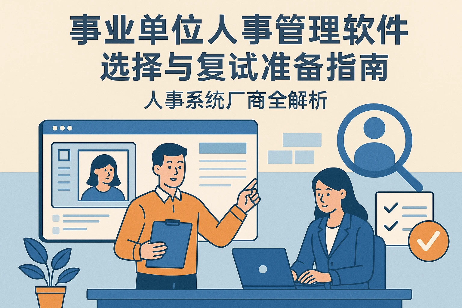 事业单位人事管理软件选择与复试准备指南——人事系统厂商全解析