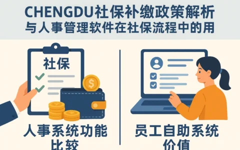 成都社保补缴政策解析与人事管理软件在社保流程中的应用——人事系统功能比较与员工自助系统价值