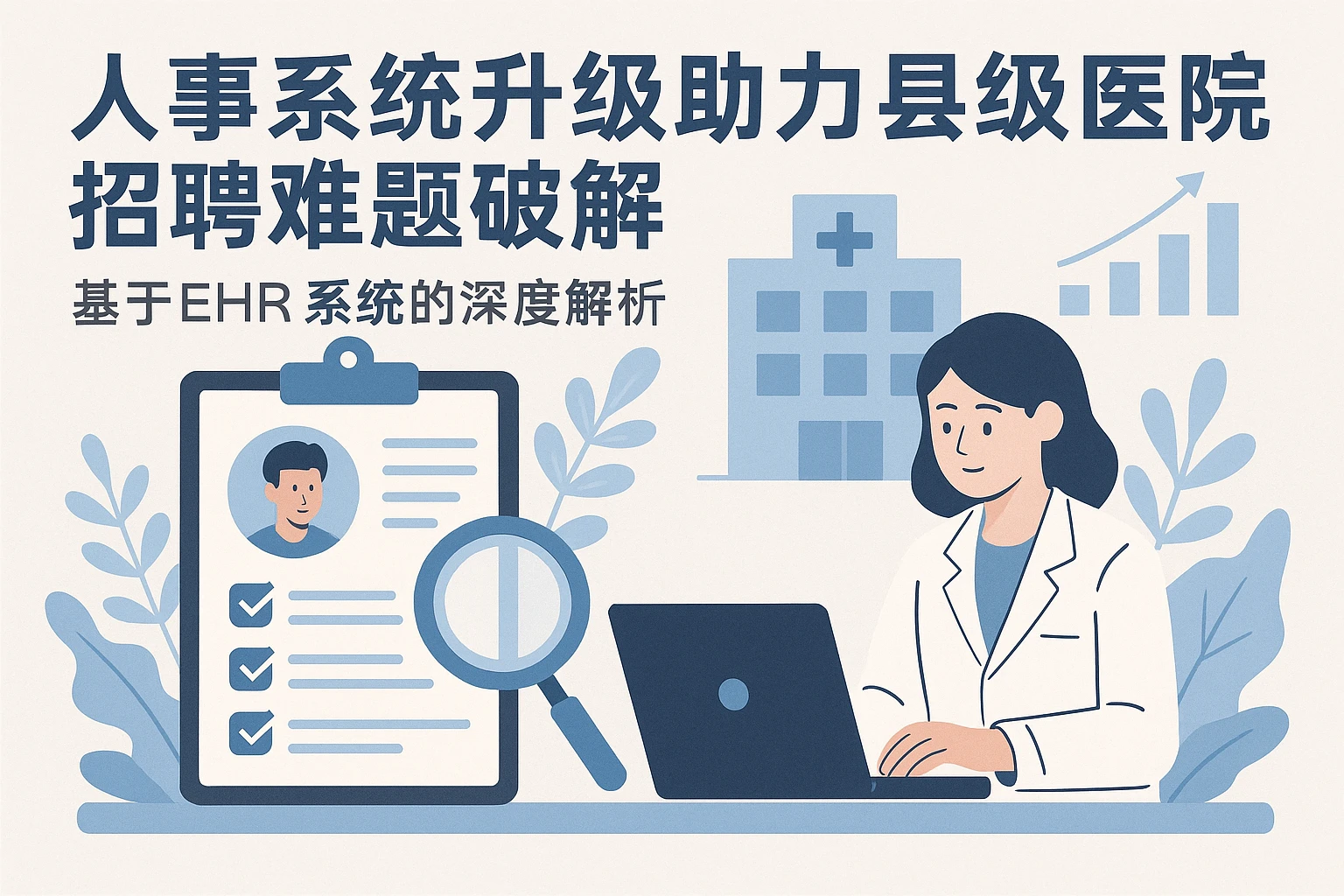 人事系统升级助力县级医院招聘难题破解——基于EHR系统的深度解析