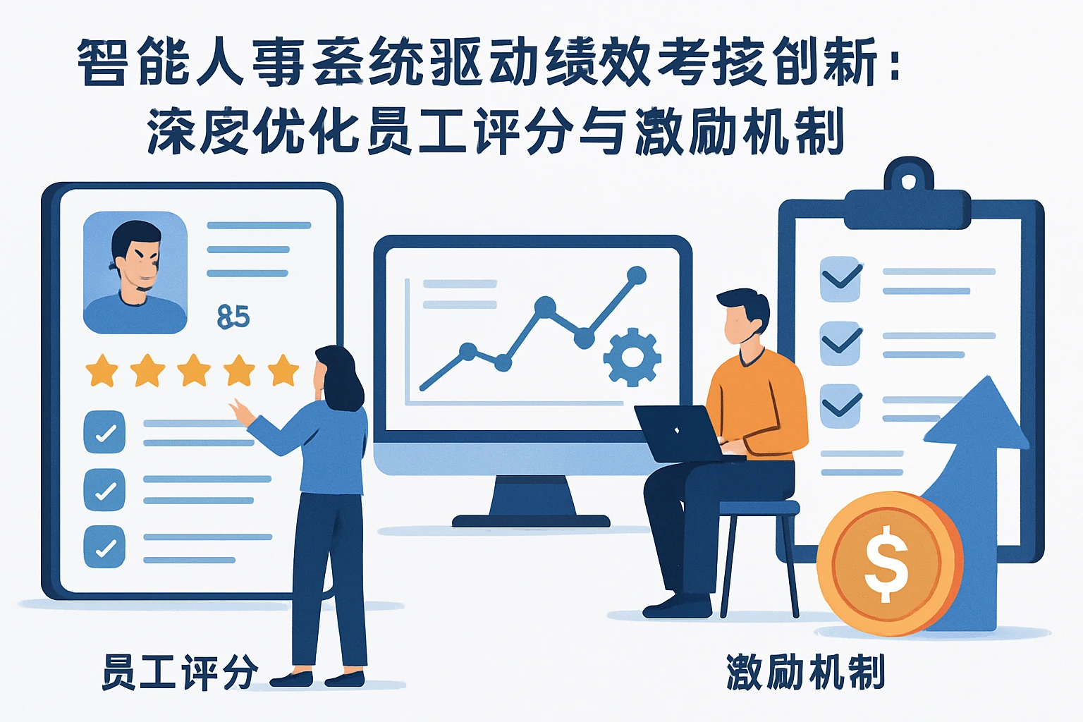 智能人事系统驱动绩效考核创新：深度优化员工评分与激励机制