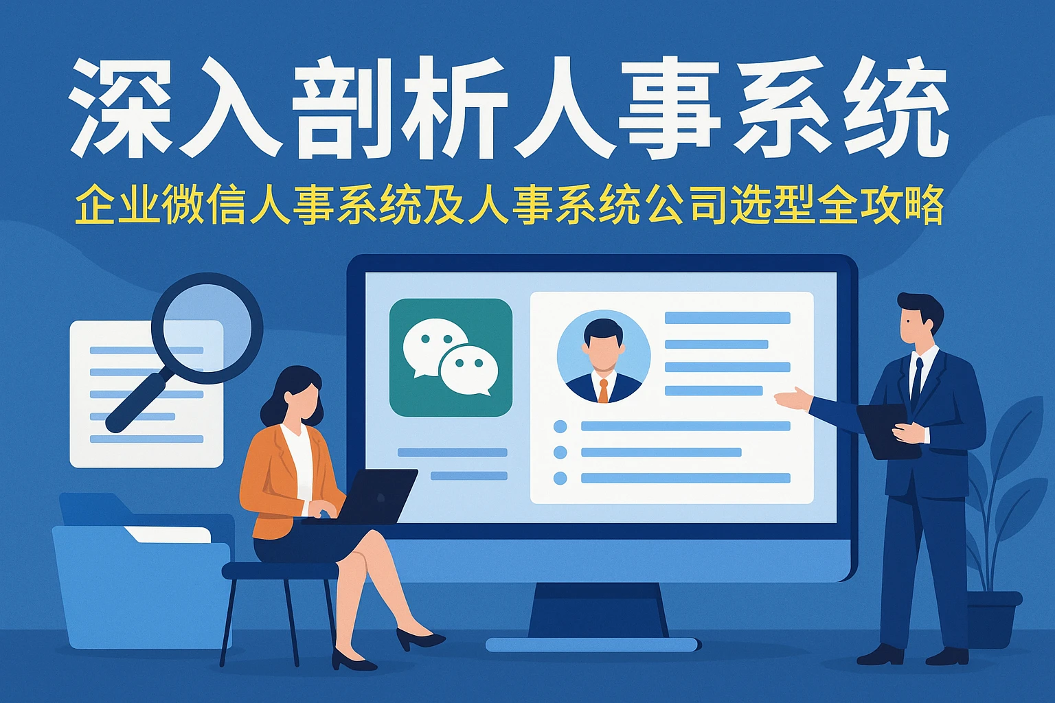 深入剖析人事系统：企业微信人事系统及人事系统公司选型全攻略