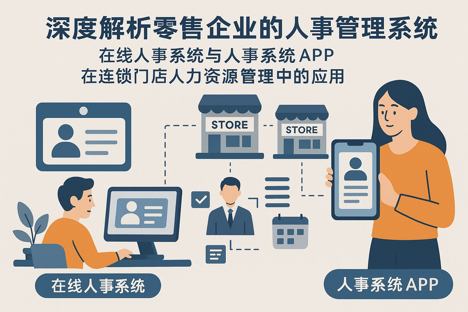 深度解析零售企业的人事管理系统：在线人事系统与人事系统APP在连锁门店人力资源管理中的应用