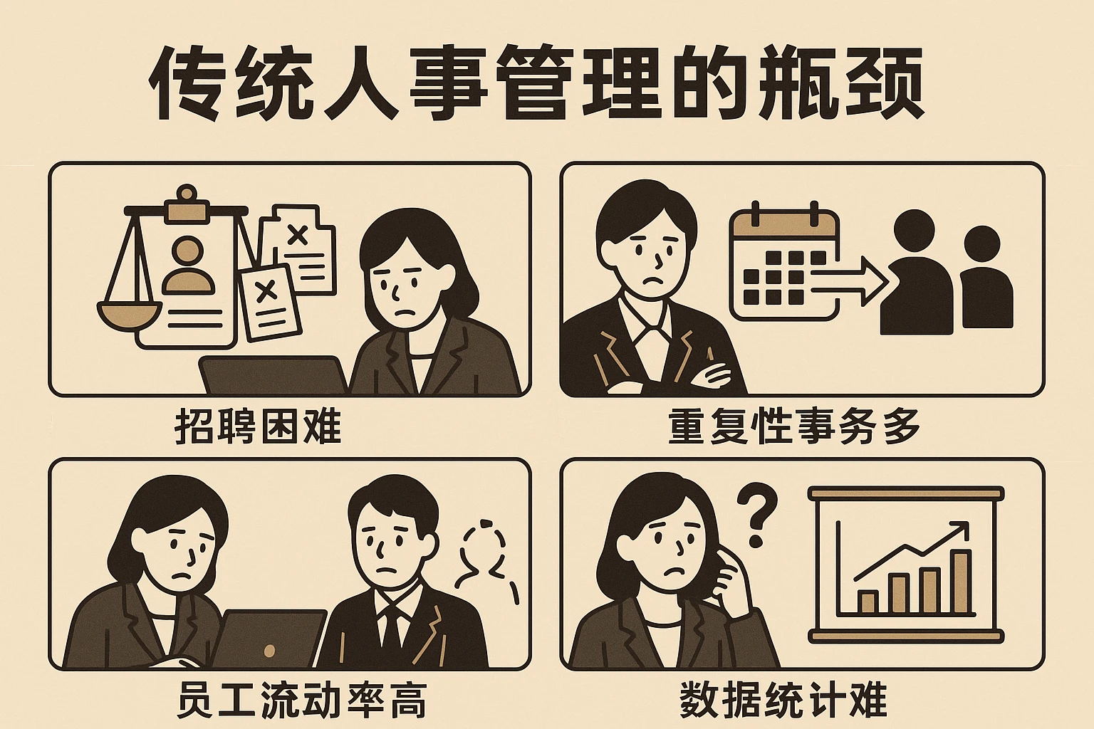 传统人事管理的瓶颈