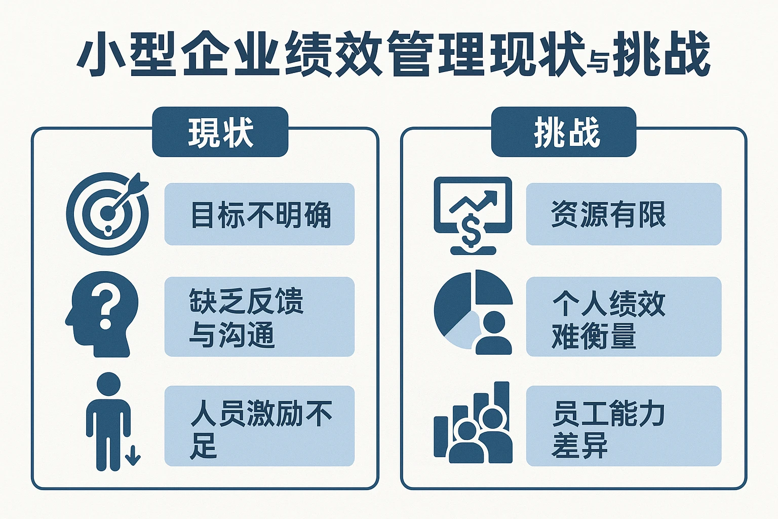 小型企业绩效管理现状与挑战