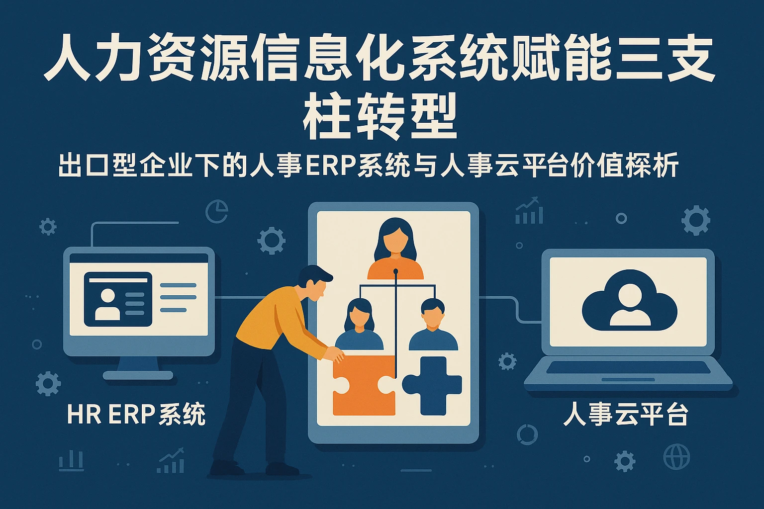 人力资源信息化系统赋能三支柱转型——出口型企业下的人事ERP系统与人事云平台价值探析