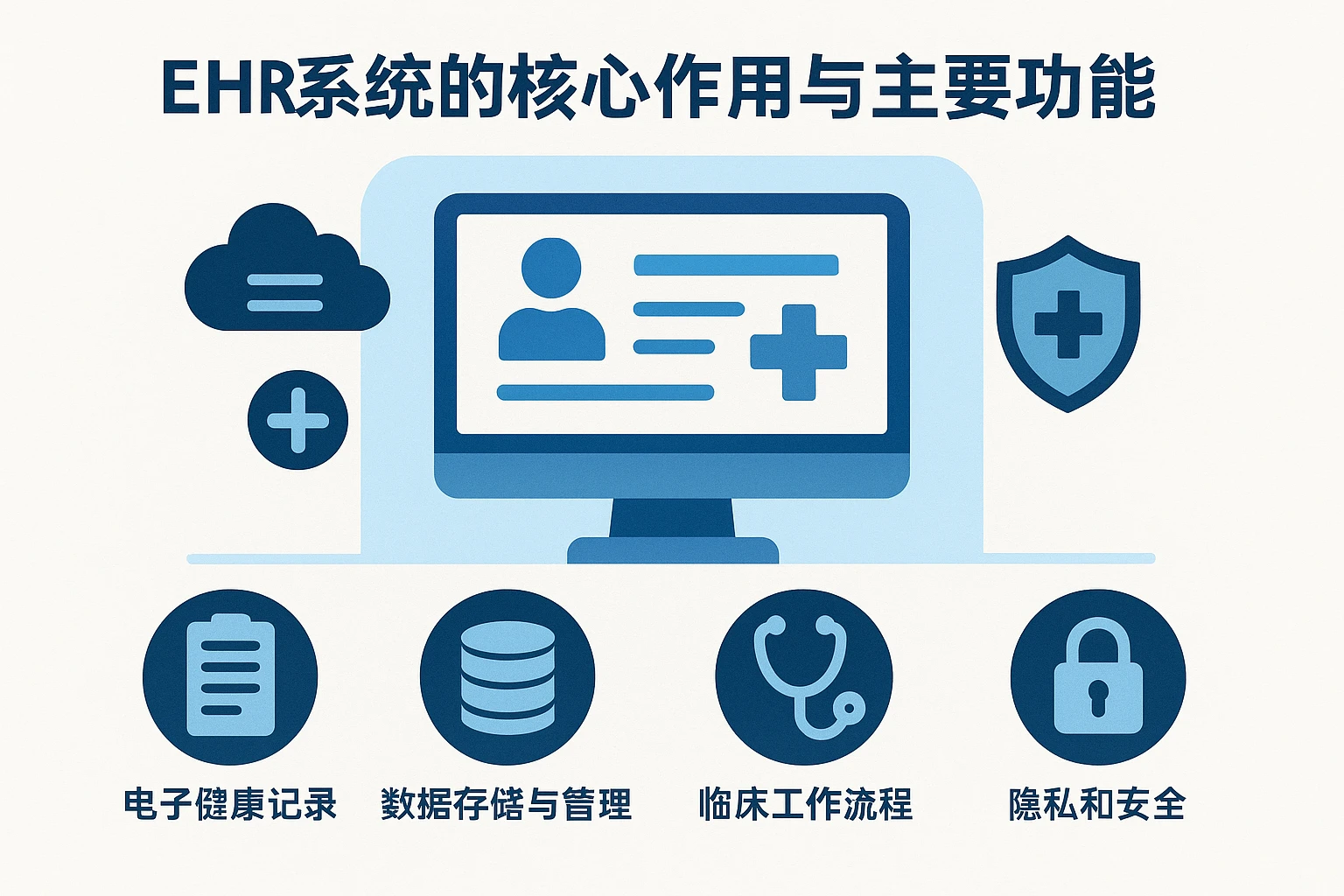EHR系统的核心作用与主要功能