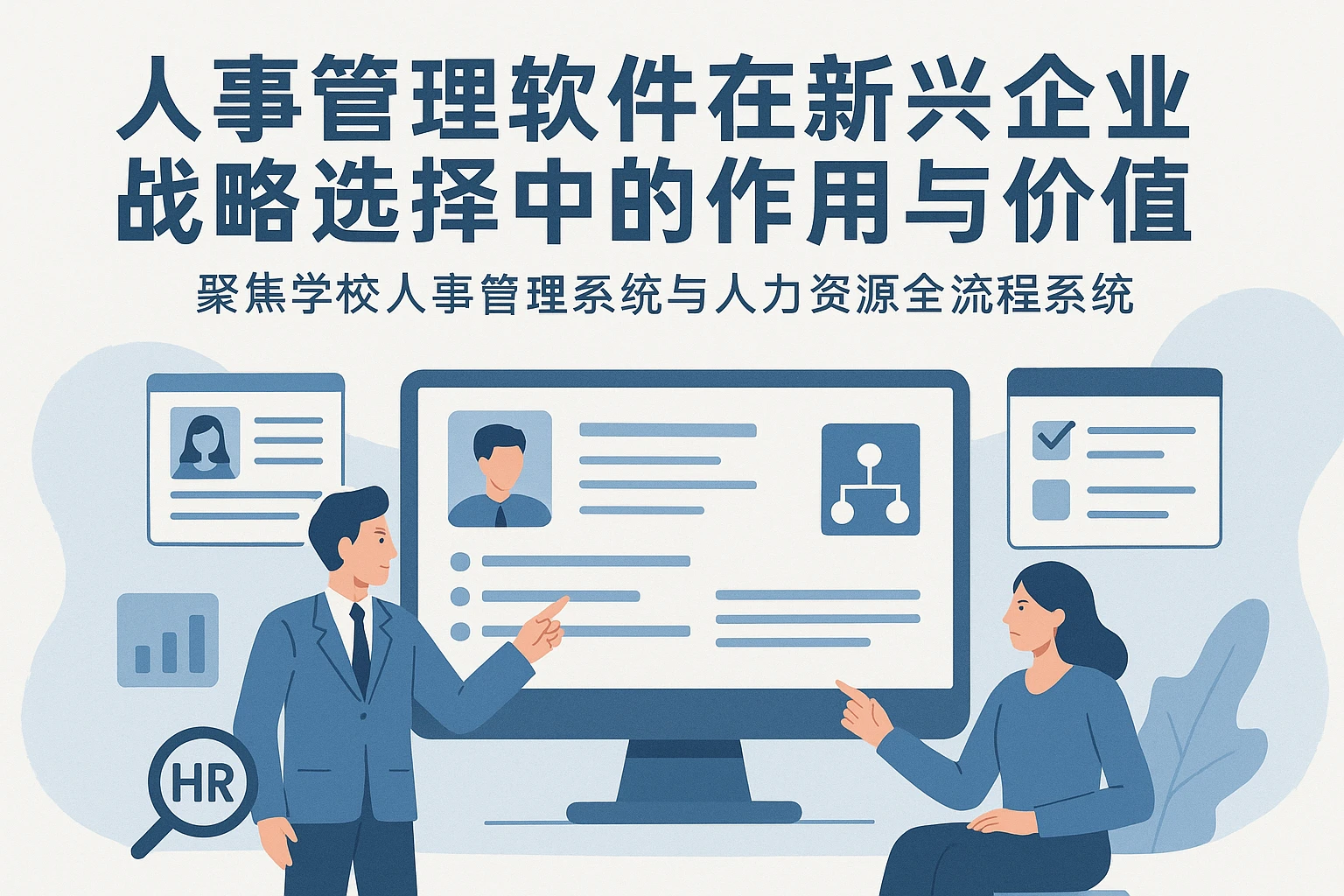 人事管理软件在新兴企业战略选择中的作用与价值——聚焦学校人事管理系统与人力资源全流程系统