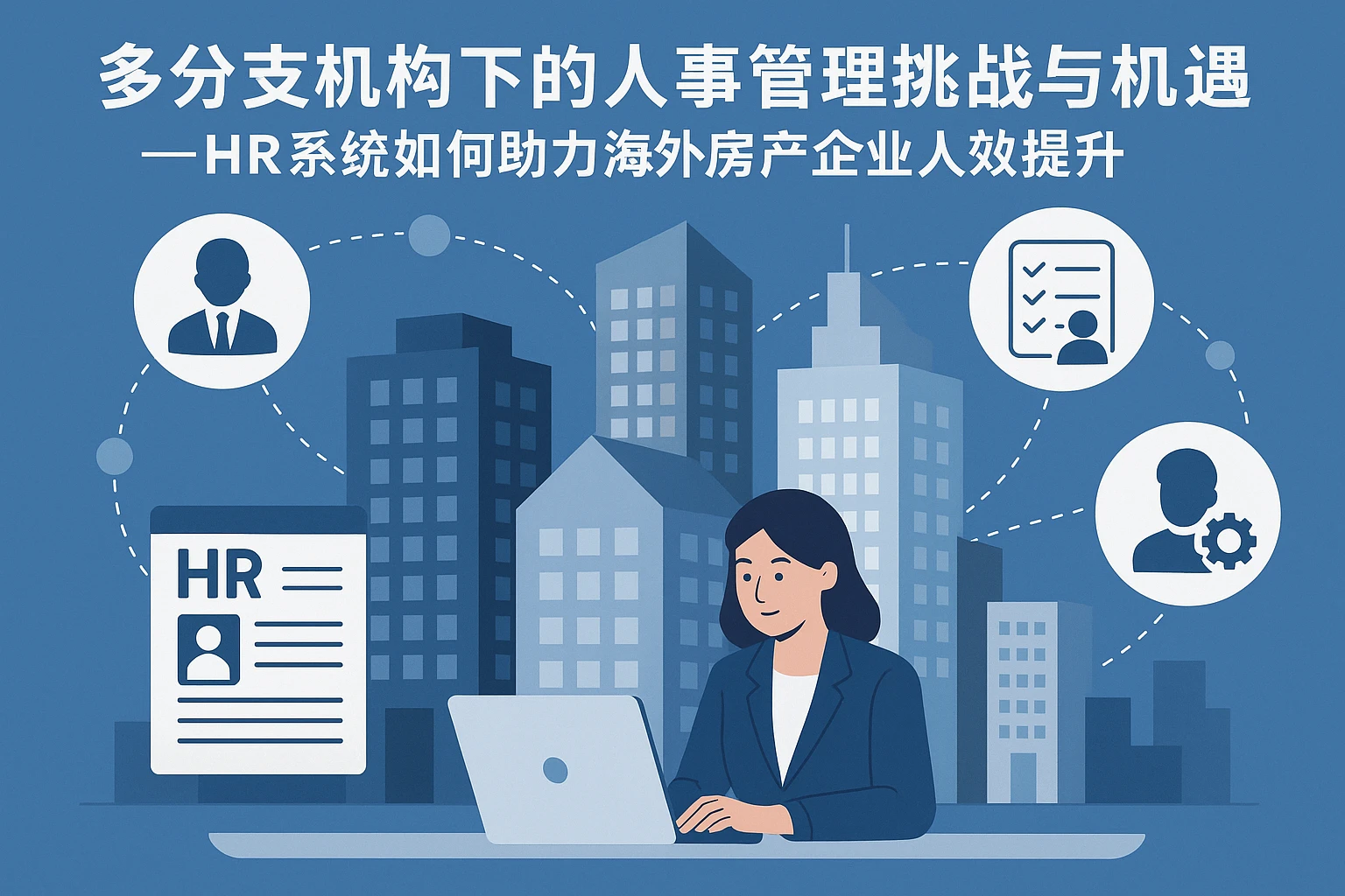 多分支机构下的人事管理挑战与机遇——HR系统如何助力海外房产企业人效提升