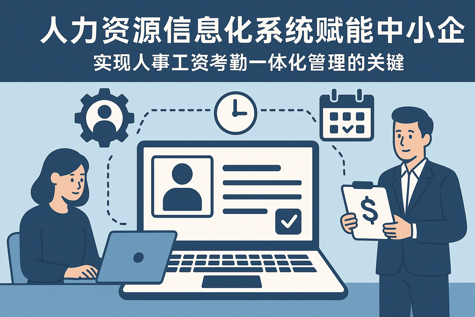 人力资源信息化系统赋能中小企业：实现人事工资考勤一体化管理的关键