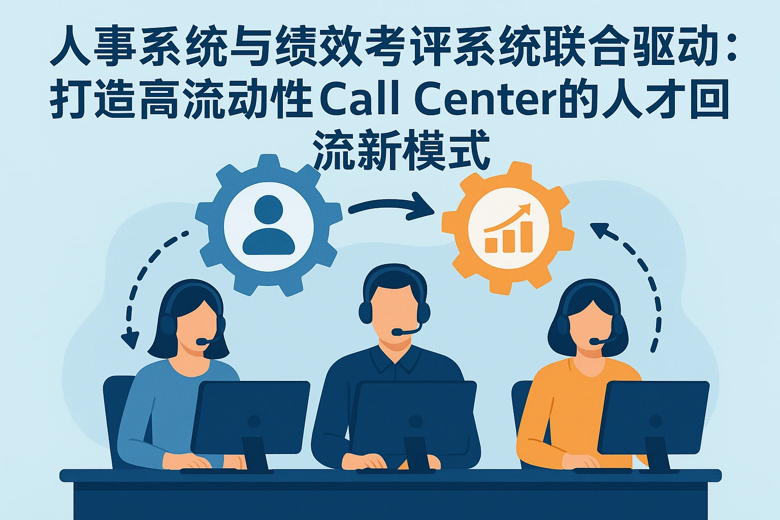 人事系统与绩效考评系统联合驱动：打造高流动性Call Center的人才回流新模式