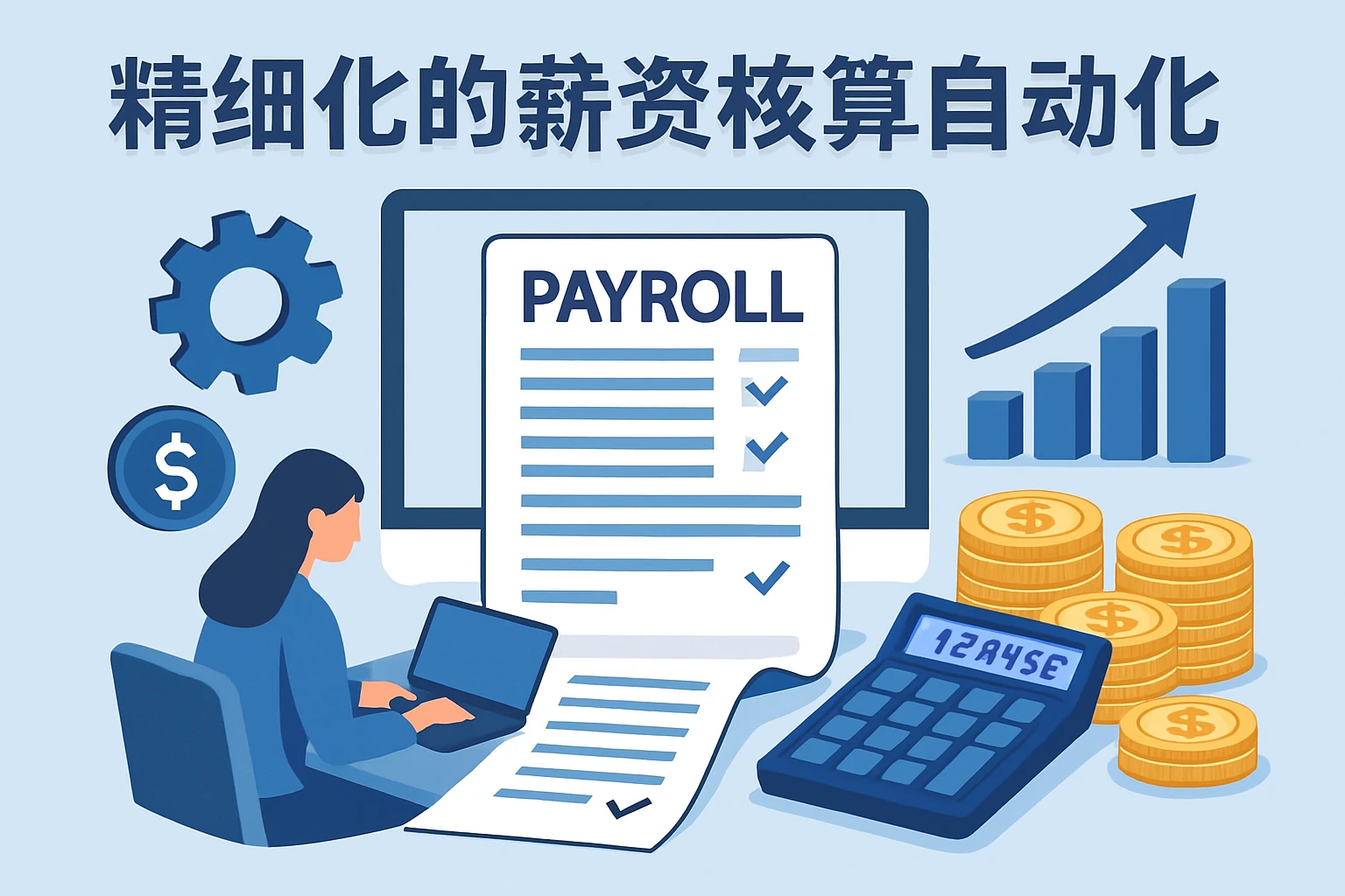 精细化的薪资核算自动化