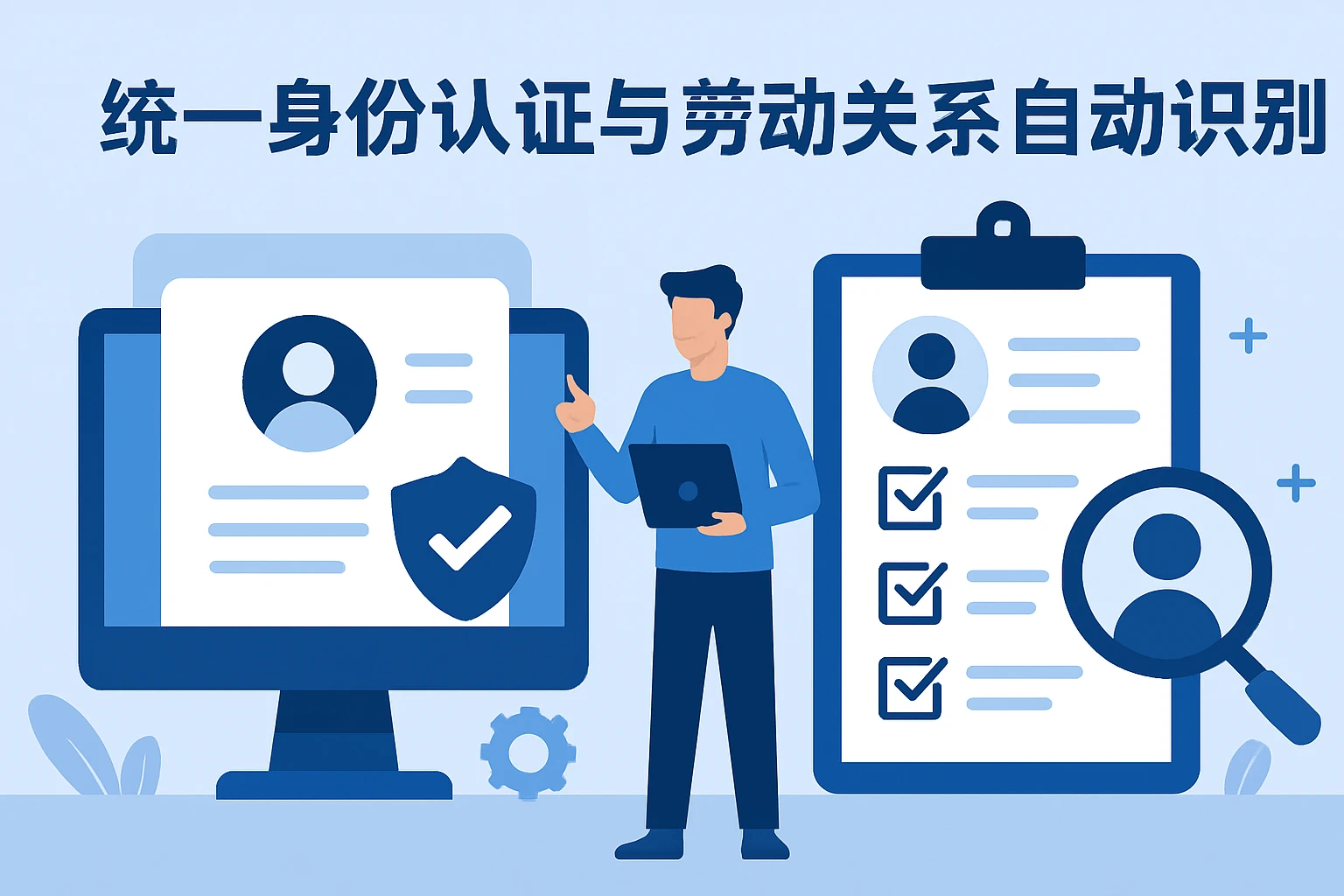 统一身份认证与劳动关系自动识别