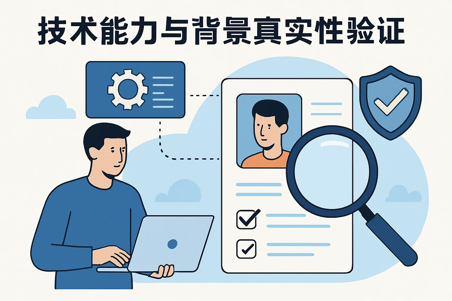 2. 技术能力与背景真实性验证