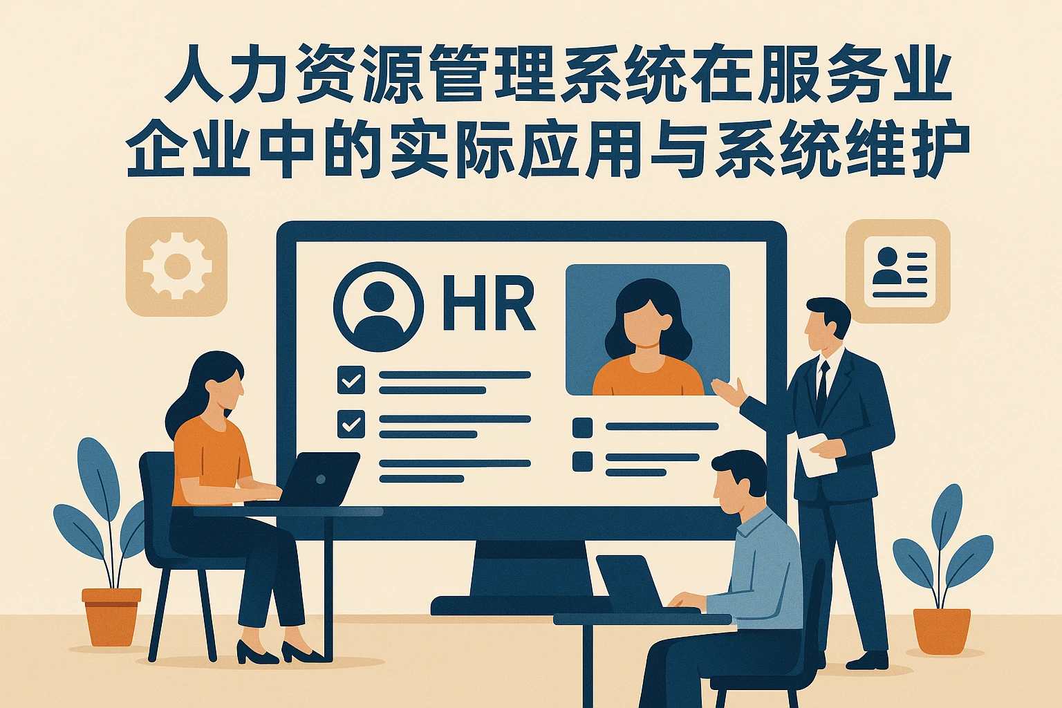 人力资源管理系统在服务业企业中的实际应用与人事系统维护