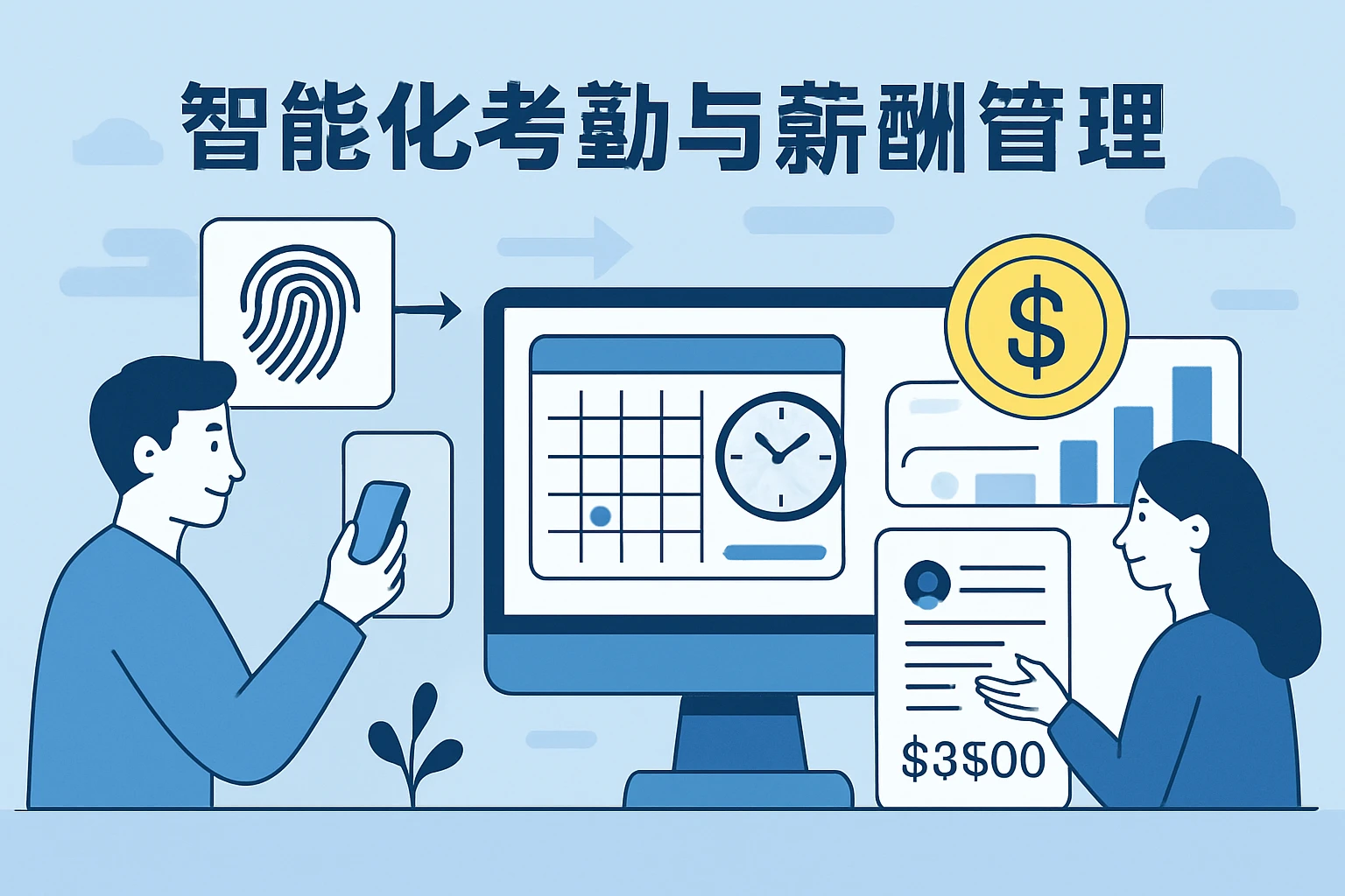 智能化考勤与薪酬管理