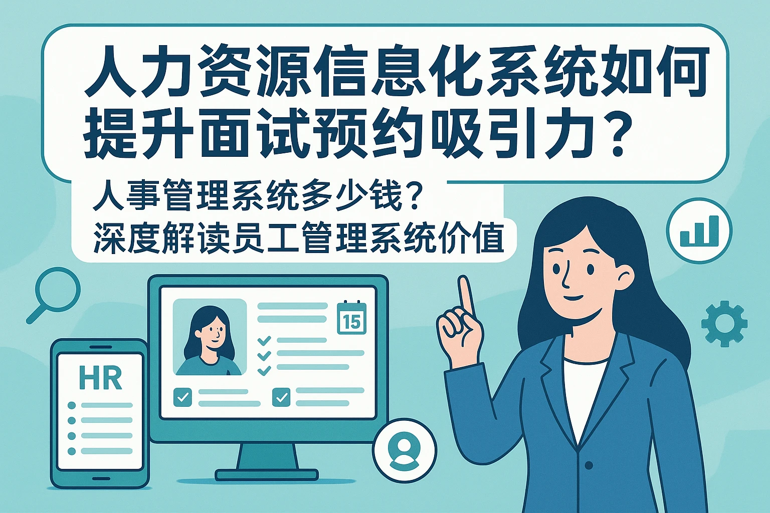 人力资源信息化系统如何提升面试预约吸引力？人事管理系统多少钱？深度解读员工管理系统价值