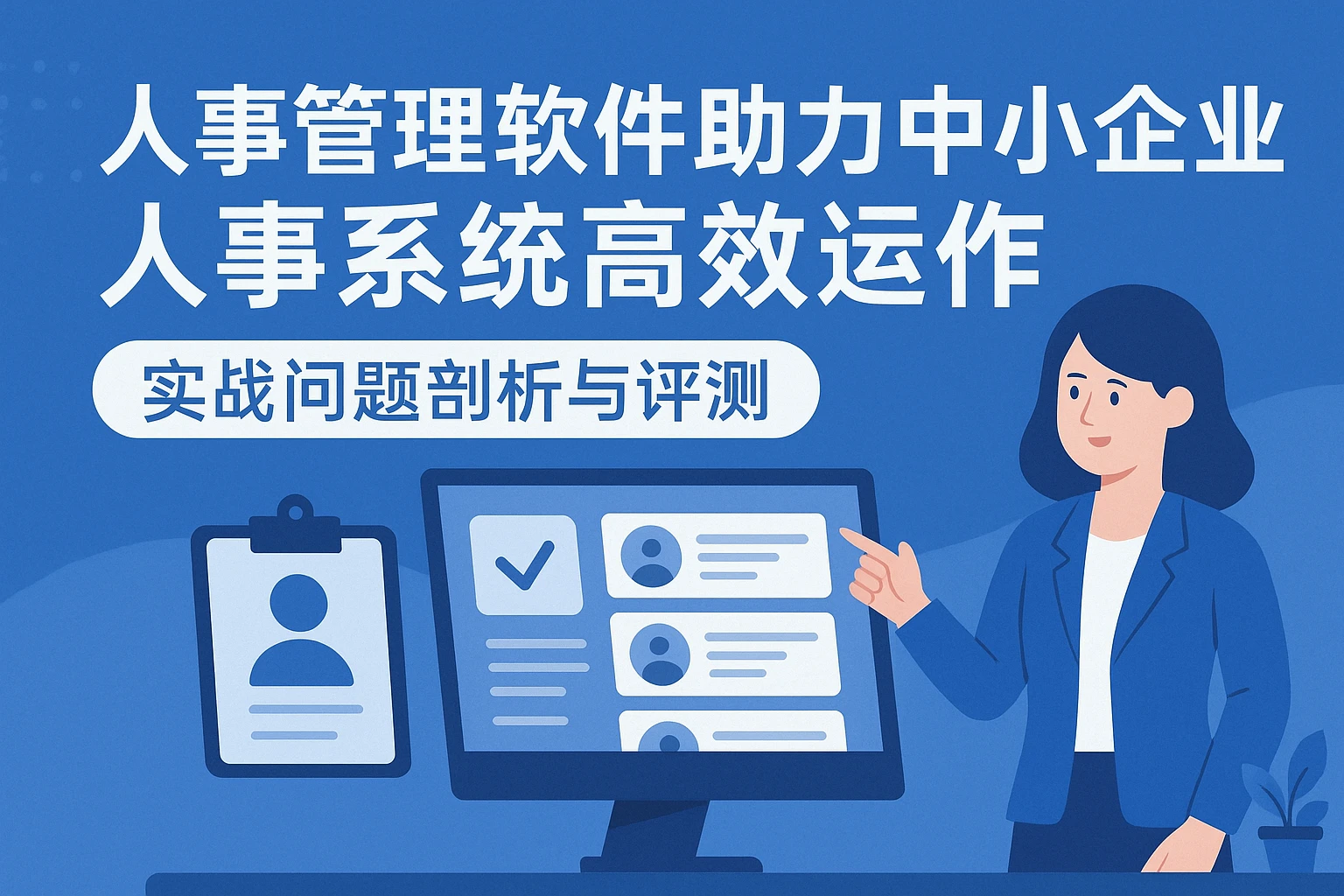 人事管理软件助力中小企业人事系统高效运作——实战问题剖析与评测