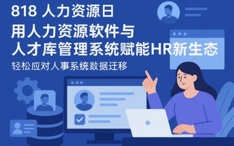 818人力资源日思考：用人力资源软件与人才库管理系统赋能HR新生态，轻松应对人事系统数据迁移
