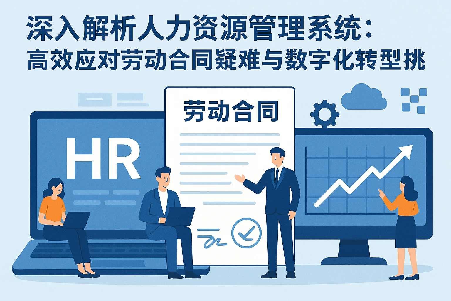 深入解析人力资源管理系统：高效应对劳动合同疑难与数字化转型挑战