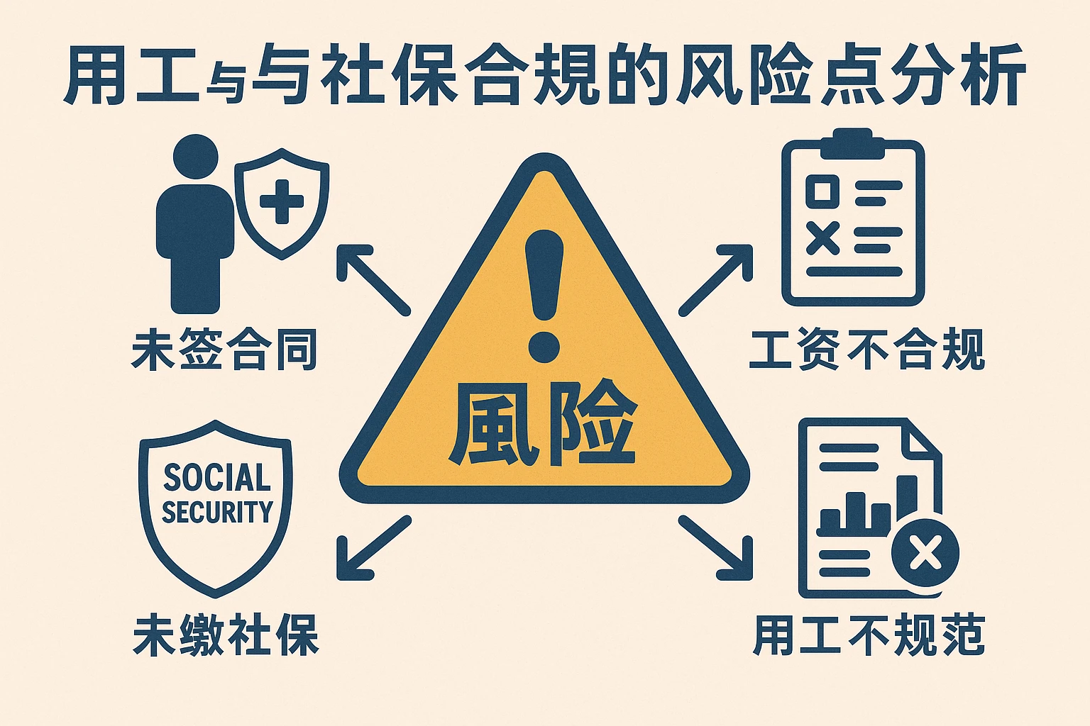 用工与社保合规的风险点分析