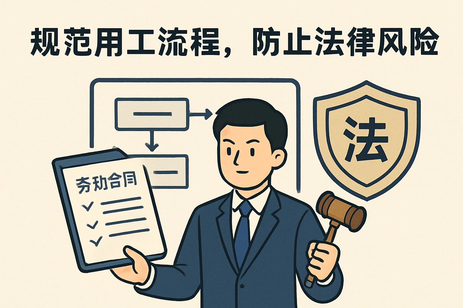 2. 规范用工流程，防止法律风险