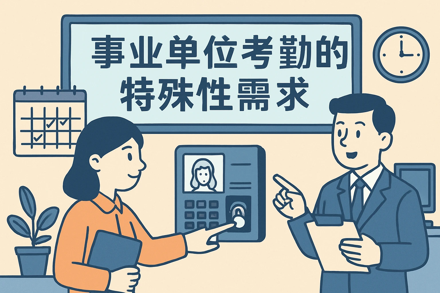 事业单位考勤的特殊性需求