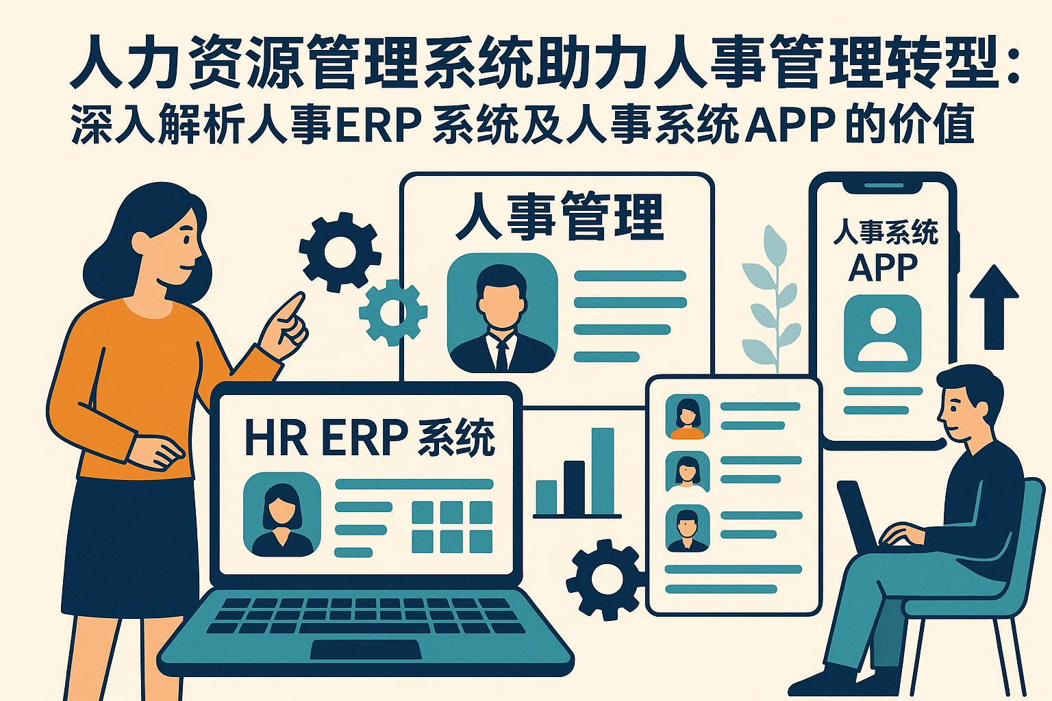 人力资源管理系统助力人事管理转型：深入解析人事ERP系统及人事系统APP的价值