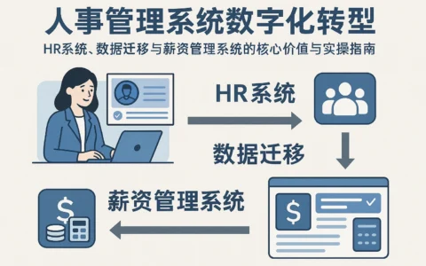 人事管理系统数字化转型：HR系统、数据迁移与薪资管理系统的核心价值与实操指南