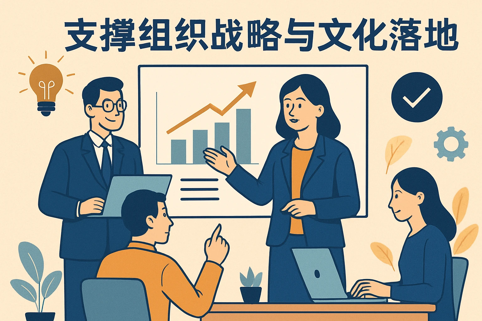 支撑组织战略与文化落地